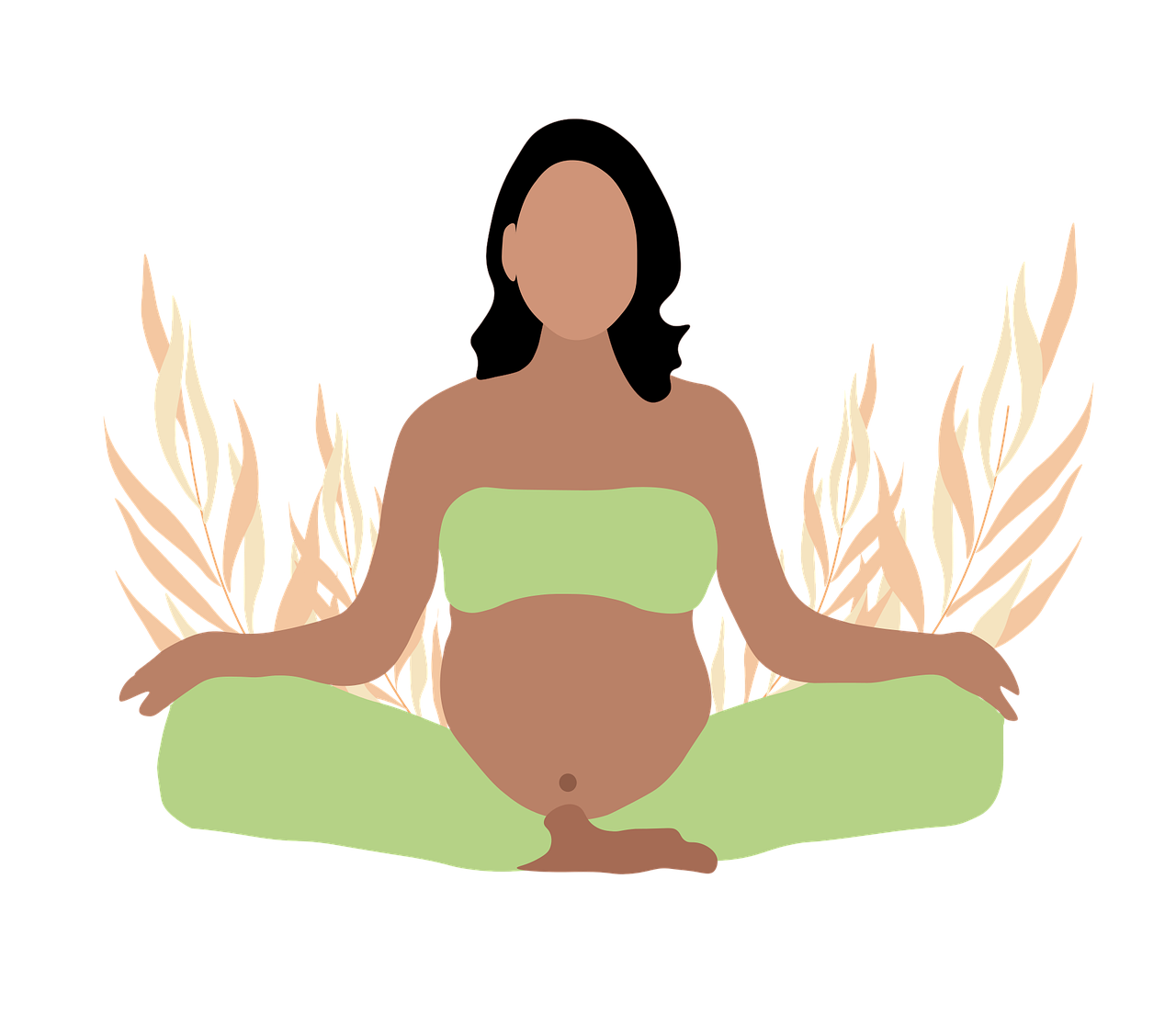 the best online prenatal yoga training class offered by shristi foundation located back in tiruppur, tamil nadu