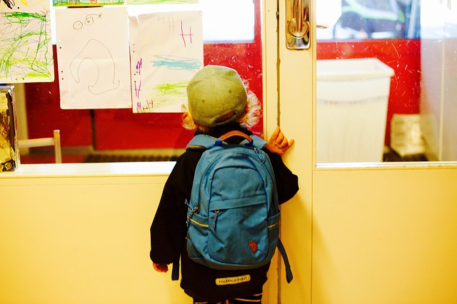 kindergarten school students