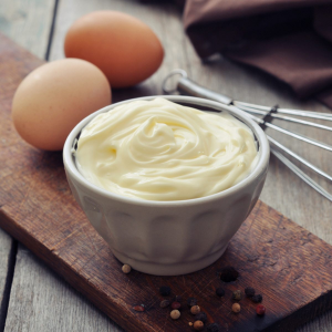 Deep condition with a DIY mayo hair mask 