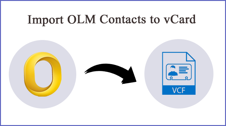 Import OLM Contacts to iCloud