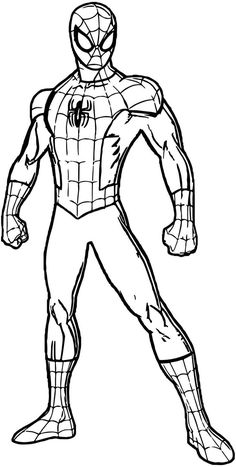 Spiderman Drawing