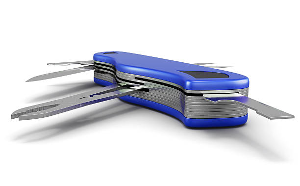 Blue Pocket Knife