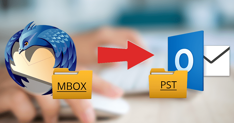 convert MBOX to PST file