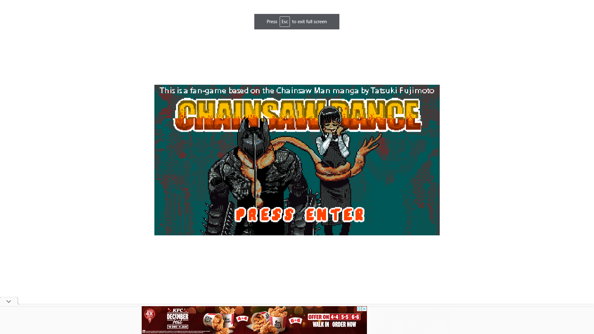 chainsaw dance cover image