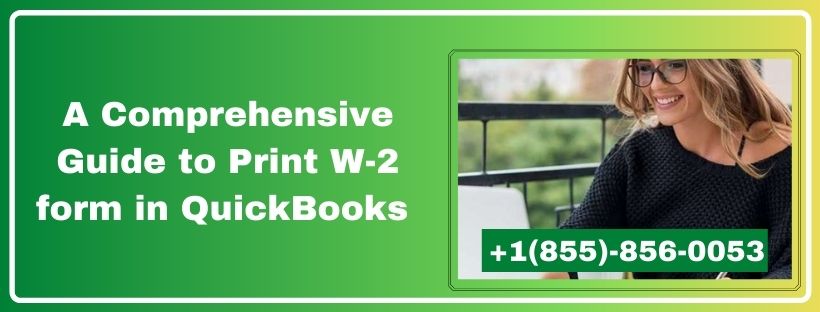 printing w2 quickbooks