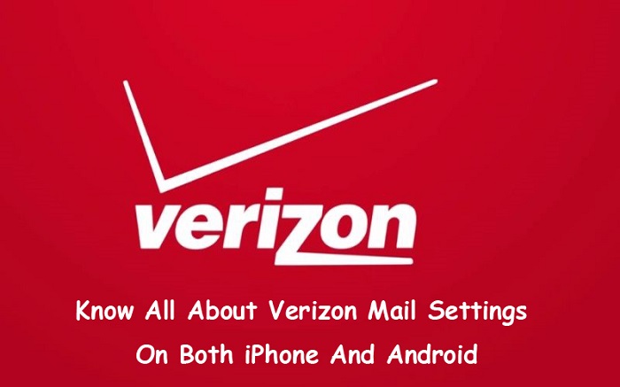 Verizon mail settings