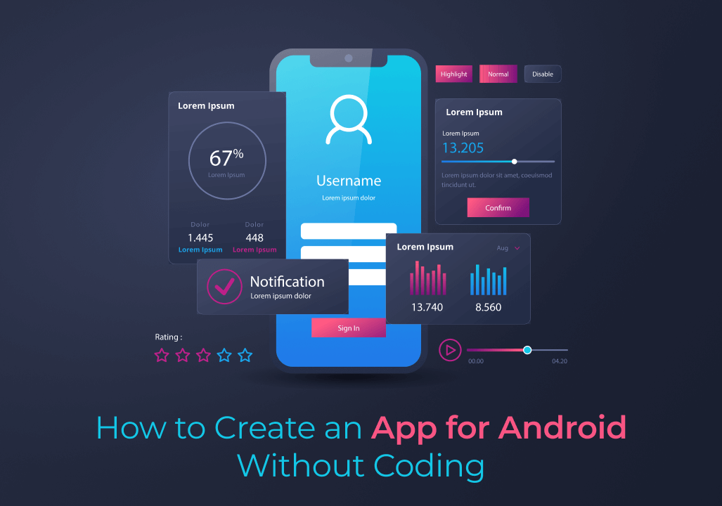 Create an App for Android without Coding