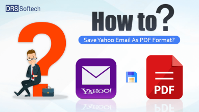 How To Save Yahoo Email As PDF Format?