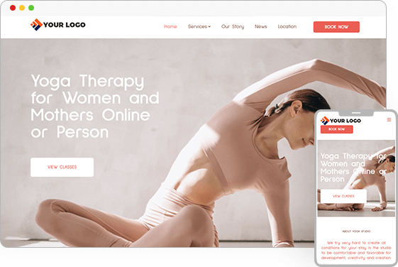 best fitness website designs