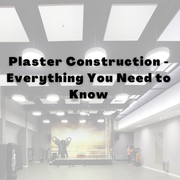 plaster construction, plaster wall