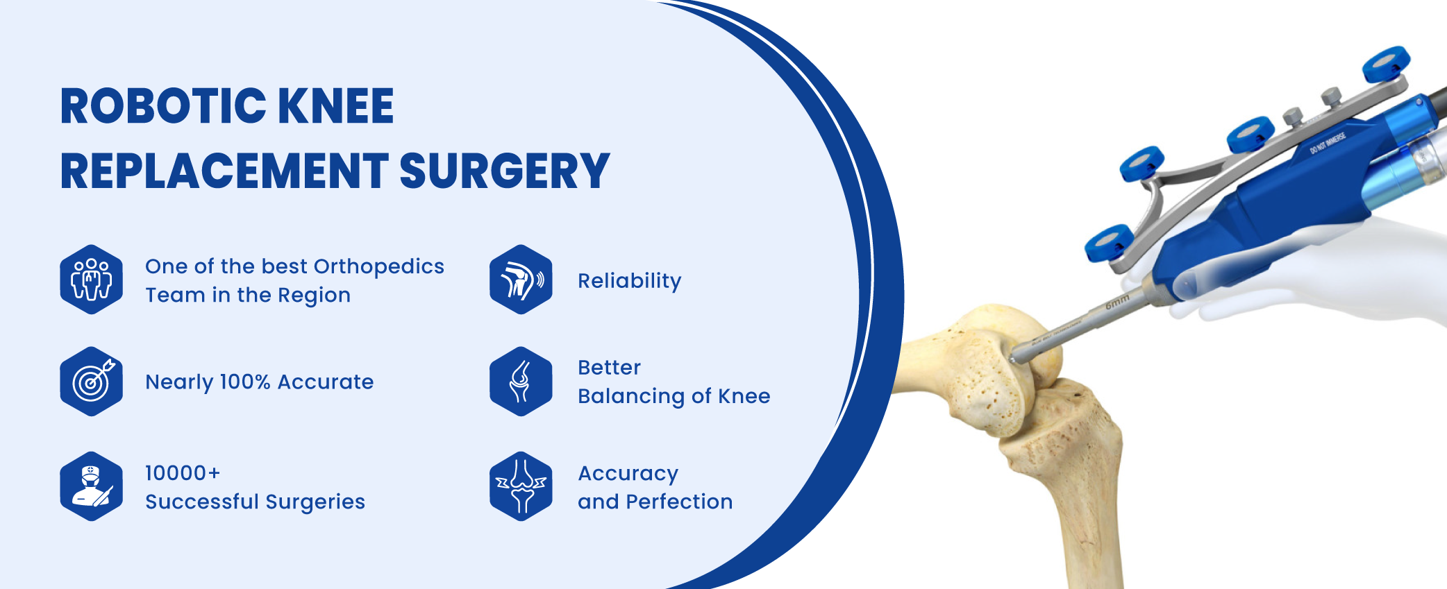 Robotiv knee replacement doctor