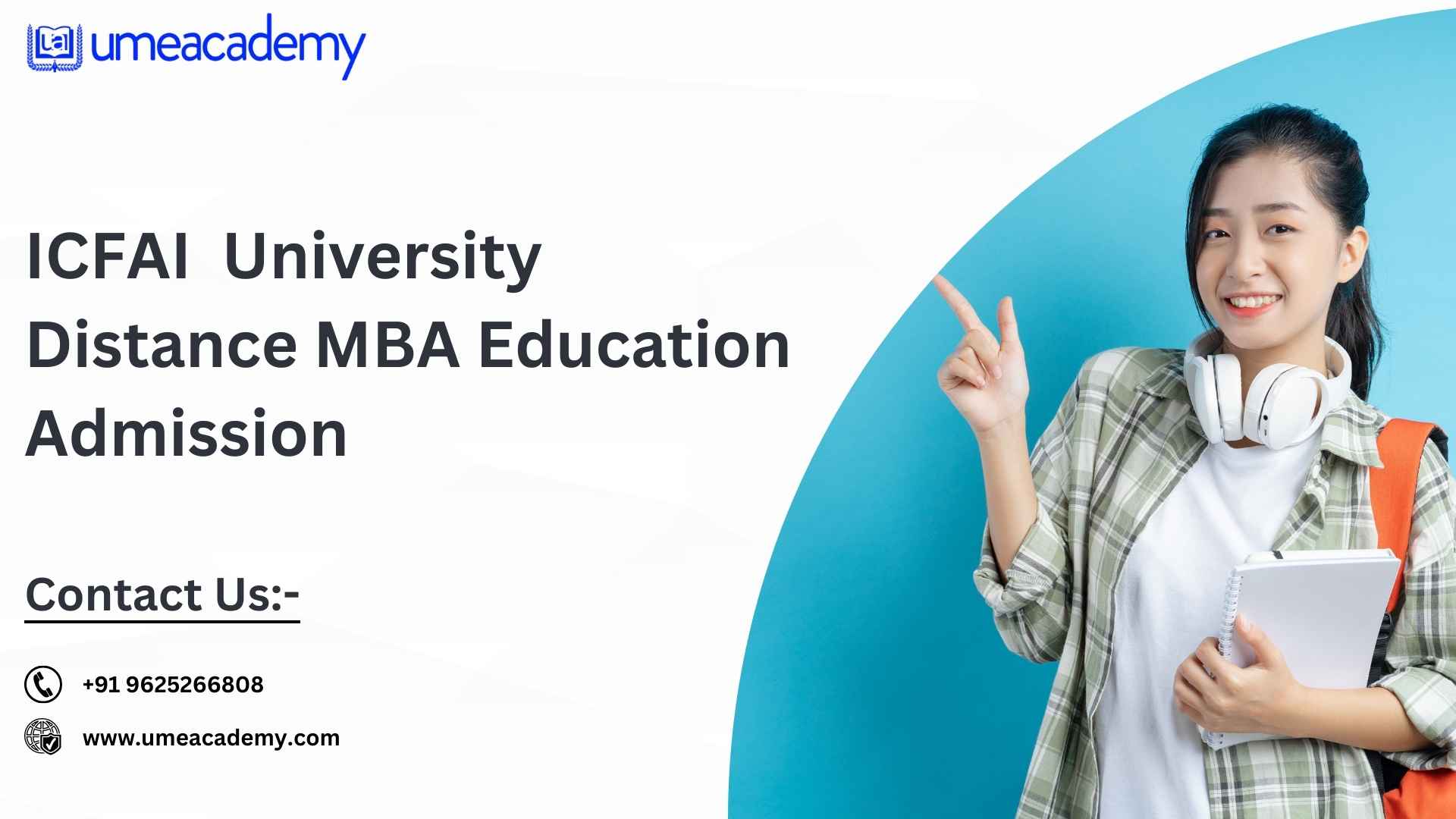 ICFAI  University Distance MBA Education Admission